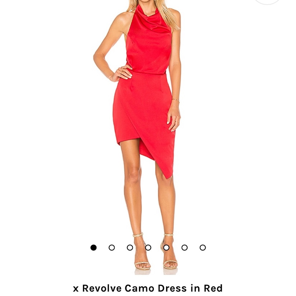 ELLIATT x Revolve Camo Dress in Red
